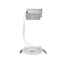 WAC US R4ERAR-W9CS-WT - Lotos 4" Downlight - Adjustable, Round, 5 CCT