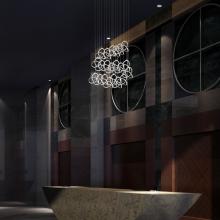WAC US PD-84921R-BK - Vornado Chandelier 21 Light - Black