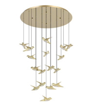 Eglo 390398A - Paratebueno - 17 LT Cascade Pendant
