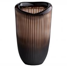  11851 - Cacao Vase|Brown-Large