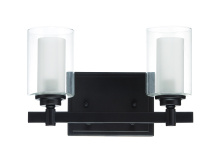 Craftmade 16712ESP2 - Celeste 2 Light Vanity - Espresso