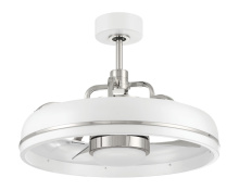 Craftmade TYL24WPLN3 - Taylor 24" - White & Nickel