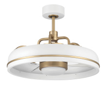 Craftmade TYL24WSB3 - Taylor 24" - White & Brass