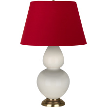Robert Abbey 1754R - Bone Double Gourd Table Lamp