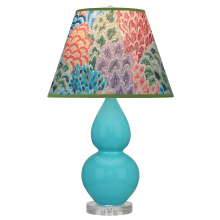 Robert Abbey A761S - Egg Blue Small Double Gourd Accent Lamp