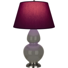 Robert Abbey CR22P - Ash Double Gourd Table Lamp