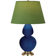 Robert Abbey CT20G - Cobalt Double Gourd Table Lamp