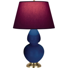 Robert Abbey CT20P - Cobalt Double Gourd Table Lamp