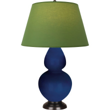 Robert Abbey CT21G - Cobalt Double Gourd Table Lamp