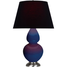 Robert Abbey CT22K - Cobalt Double Gourd Table Lamp