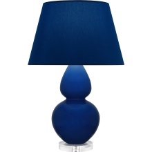 Robert Abbey CT23N - Cobalt Double Gourd Table Lamp