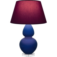 Robert Abbey CT23P - Cobalt Double Gourd Table Lamp