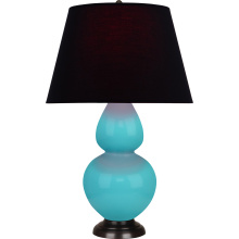 Robert Abbey EB21K - Egg Blue Double Gourd Table Lamp
