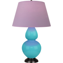 Robert Abbey EB21L - Egg Blue Double Gourd Table Lamp