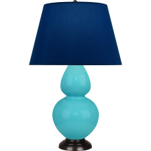 Robert Abbey EB21N - Egg Blue Double Gourd Table Lamp
