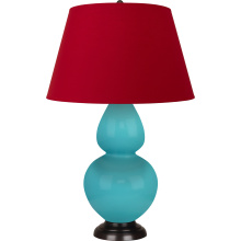 Robert Abbey EB21R - Egg Blue Double Gourd Table Lamp