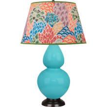 Robert Abbey EB21S - Egg Blue Double Gourd Table Lamp