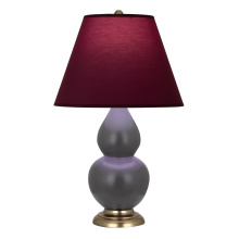 Robert Abbey MCR50P - Matte Ash Small Double Gourd Accent Lamp