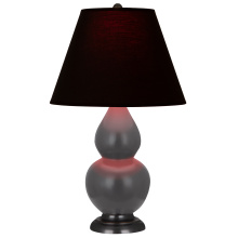 Robert Abbey MCR51K - Matte Ash Small Double Gourd Accent Lamp