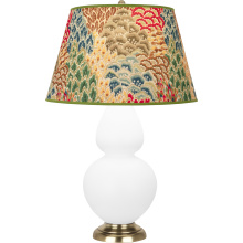 Robert Abbey MLY55F - Matte Lily Double Gourd Table Lamp