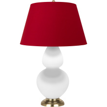 Robert Abbey MLY55R - Matte Lily Double Gourd Table Lamp