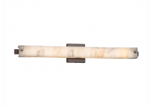 Justice Design Group ALR-8685-MBLK - Edge 31" ADA Linear LED Wall/Bath