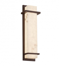 Justice Design Group FAL-7614W-DBRZ - Monolith 20" LED Outdoor/Indoor Wall Sconce