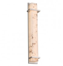 Justice Design Group FAL-7616W-DBRZ - Monolith 36" LED Outdoor/Indoor Wall Sconce