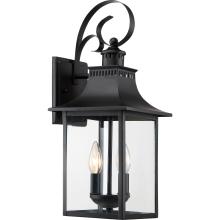 Quoizel CCR8408K - Chancellor Outdoor Lantern - Mystic Black