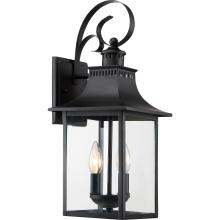  CCR8408K - Chancellor Outdoor Lantern - Mystic Black