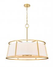 Z-Lite 1935-32RB - Lenyx 8 Light Pendant - Rubbed Brass
