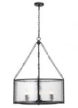 Z-Lite 346P26-MB - Barrington 6 Light Pendant - Matte Black