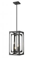 Z-Lite 3038-4MB - Easton 4 Light Chandelier - Matte Black
