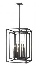 Z-Lite 3038-12MB - Easton 12 Light Chandelier - Matte Black