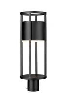 Z-Lite 517PHM-BK-LED - Luca Outdoor Post Mount - Black