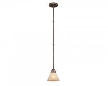 Dolan Designs 1061-206 - One Light Classic Bronze Down Mini Pendant