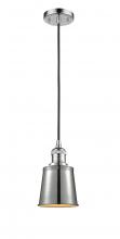  201C-PC-M9-PC - Addison - 1 Light - 5 inch - Polished Chrome - Cord hung - Mini Pendant