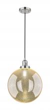 Innovations Lighting 201C-PN-G208-12 - Beacon - 1 Light - 12 inch - Polished Nickel - Cord hung - Mini Pendant
