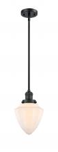 Innovations Lighting 201S-BK-G661-7 - Bullet - 1 Light - 7 inch - Matte Black - Stem Hung - Mini Pendant