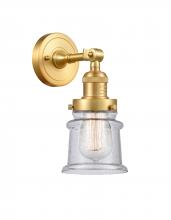 Innovations Lighting 203-SG-G184S - Canton - 1 Light - 5 inch - Satin Gold - Adjustable Sconce