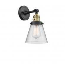 Innovations Lighting 203SW-BAB-G64-LED - Cone - 1 Light - 6 inch - Black Antique Brass - Adjustable Sconce