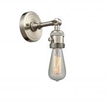  203SW-SN - Bare Bulb - 1 Light - 5 inch - Brushed Satin Nickel - Sconce