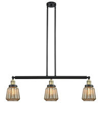  213-BAB-G146 - Chatham - 3 Light - 39 inch - Black Antique Brass - Stem Hung - Island Light