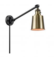  237-BAB-M9-AB - Addison - 1 Light - 8 inch - Black Antique Brass - Swing Arm