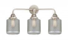  288-3W-PN-G262 - Stanton - 3 Light - 24 inch - Polished Nickel - Bath Vanity Light