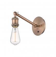 Innovations Lighting 317-1W-AC - Belfast - 1 Light - 5 inch - Antique Copper - Adjustable Sconce