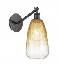 Innovations Lighting 317-1W-OB-G480-6AM - Brookhaven Almond - 1 Light - 6 inch - Oil Rubbed Bronze - Sconce