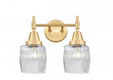  447-2W-SG-G302 - Colton - 2 Light - 15 inch - Satin Gold - Bath Vanity Light