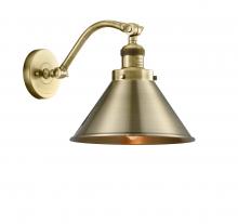  515-1W-AB-M10-AB - Briarcliff - 1 Light - 10 inch - Antique Brass - Sconce
