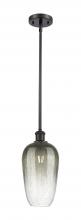 Innovations Lighting 516-1S-OB-G484-7SL - Brookhaven Flute - 1 Light - 7 inch - Oil Rubbed Bronze - Stem hung - Mini Pendant